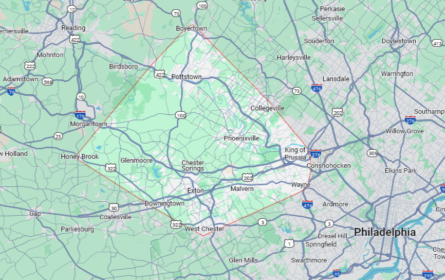 Help at Home with Pam service area